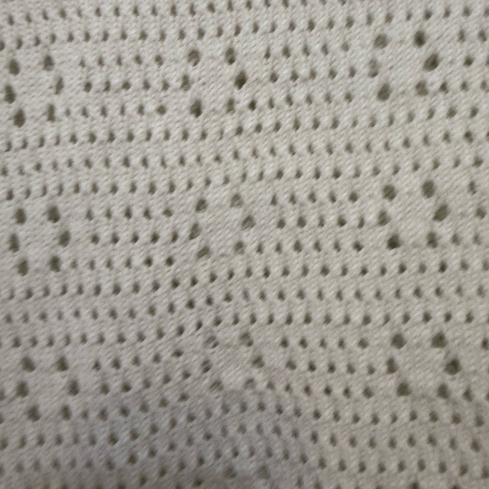 Tahari White Crochet Polo Shirt - Picture 4 of 4